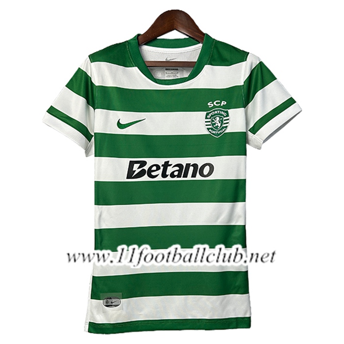 Nouveau Maillot de Foot Sporting Femme Domicile 2025/2026
