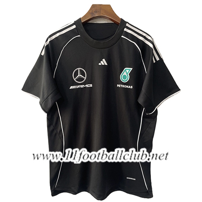T-Shirt F1 Mercedes Benz Team Noir 2025