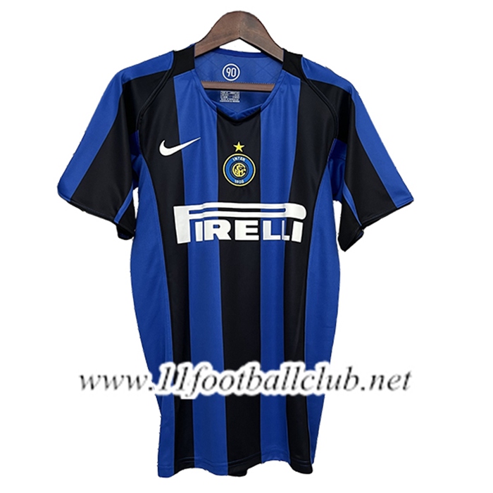 Maillot de Foot Inter Milan Retro Domicile 2004/2005