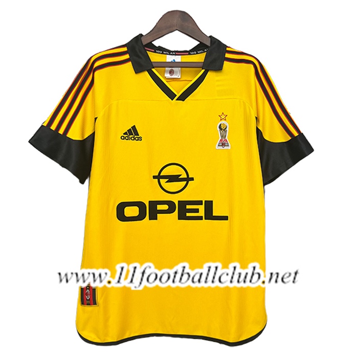 Maillot de Foot Milan AC Retro Exterieur 1999/2000