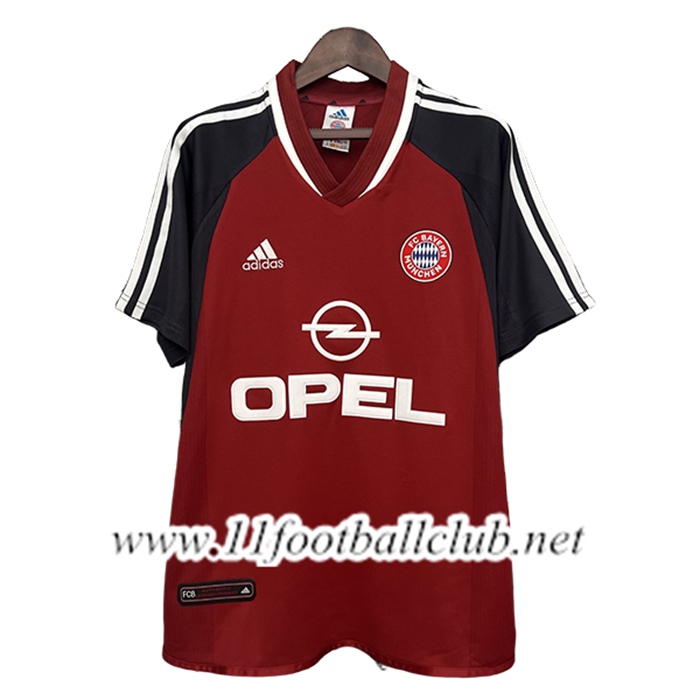 Maillot de Foot Bayern Munich Retro Domicile 2001/2002