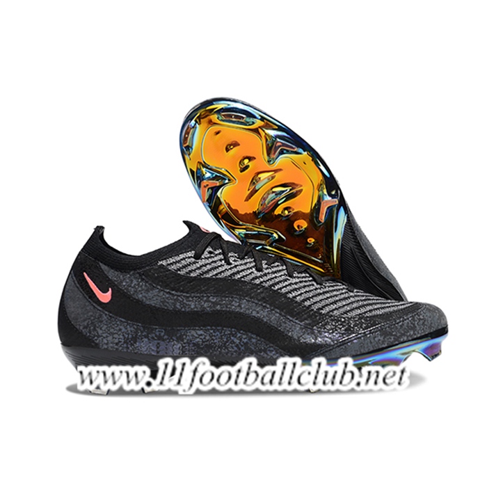 Nike Chaussures de Foot AIR Zoom Mercurial Vapor 16 Elite AIR MAX 95 XXV FG Noir -02