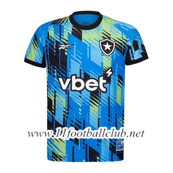 Maillot de Foot Botafogo Gardien De But Bleu/Vert 2025/2026