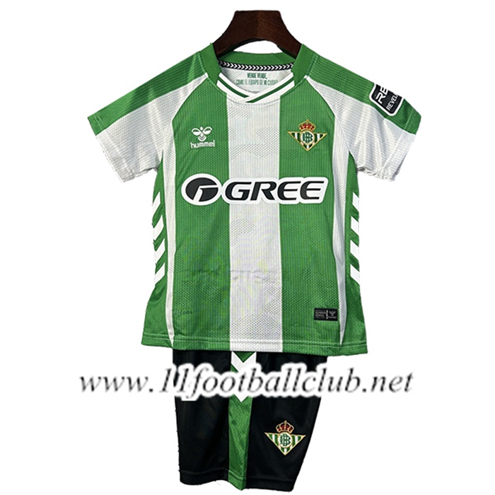 Nouveau Maillot de Foot Real Betis Enfant Domicile 2025/2026