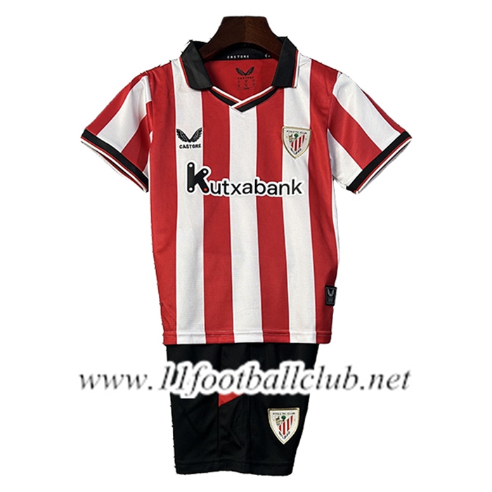 Nouveau Maillot de Foot Athletic Bilbao Enfant Domicile 2025/2026