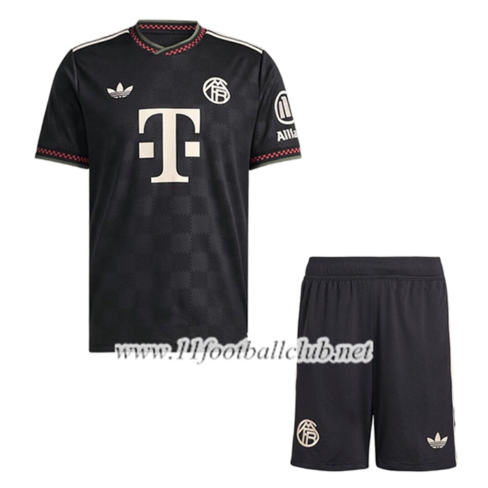 Nouveau Maillot de Foot Bayern Munich Enfant Champions League 2025/2026