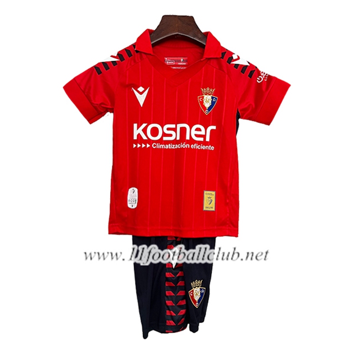 Nouveau Maillot de Foot Osasuna Enfant Domicile 2025/2026