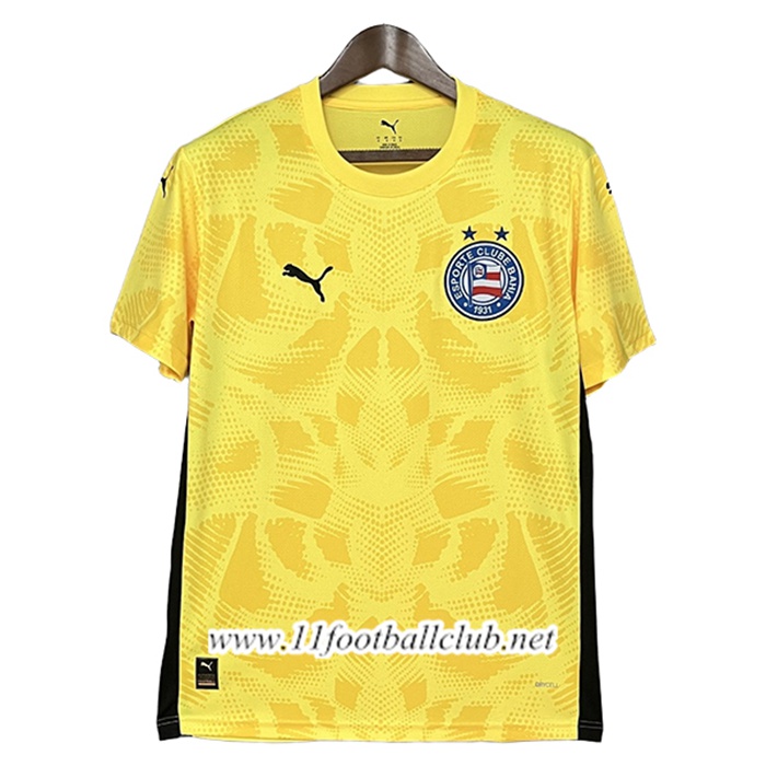 Maillot de Foot EC Bahia Gardien De But Jaune 2025/2026