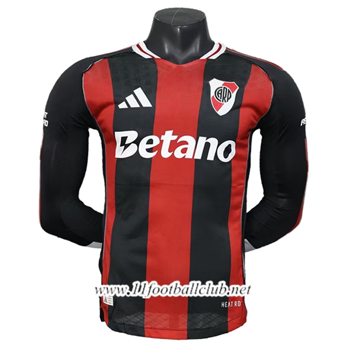 Maillot de Foot River Plate Exterieur Manches Longues 2025/2026