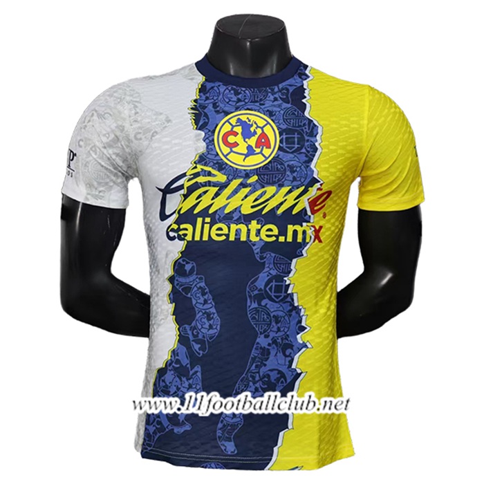 Maillot de Foot Club America Special Edition Bleu/Jaune/Blanc 2025/2026