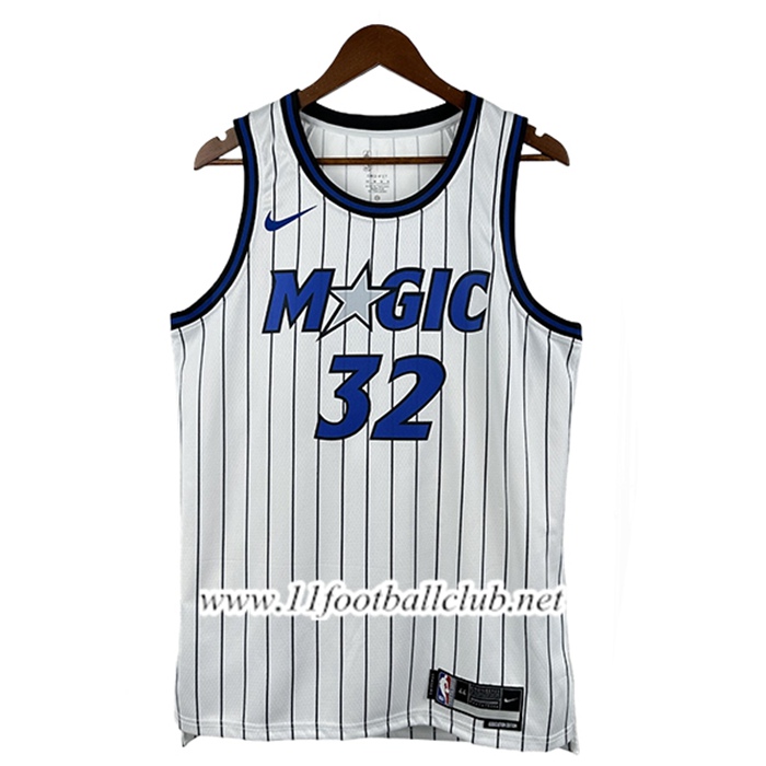 Maillot Orlando Magic (O'NEAL #32) 2025/26 Blanc/Bleu/Noir