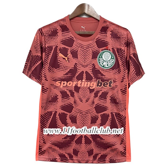 Maillot de Foot Palmeiras Gardien De But Rouge 2025/2026