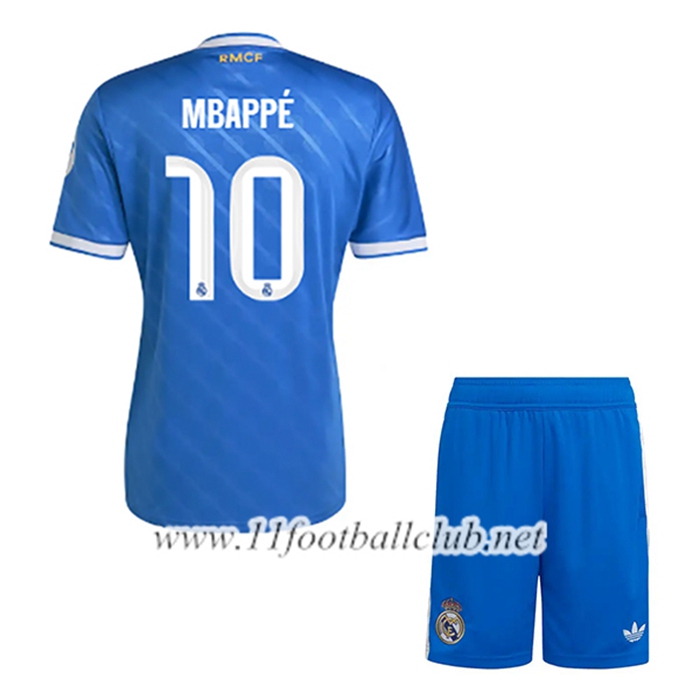 Maillot de Foot Real Madrid (Mbappé #10) Enfant Third 2025/2026