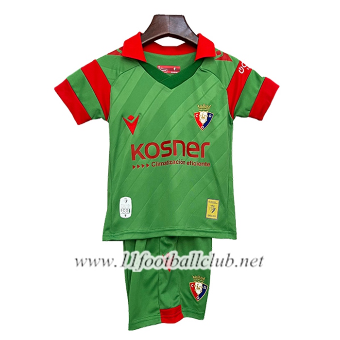Nouveau Maillot de Foot Osasuna Enfant Exterieur 2025/2026