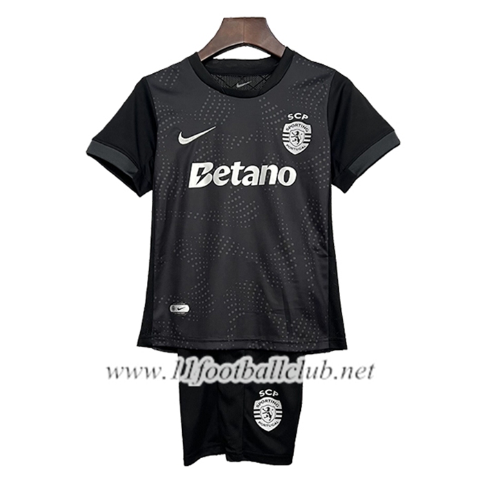 Nouveau Maillot de Foot Sporting Enfant Exterieur 2025/2026