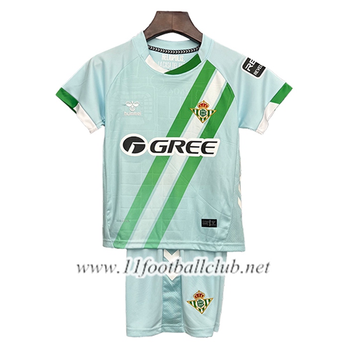 Nouveau Maillot de Foot Real Betis Enfant Exterieur 2025/2026