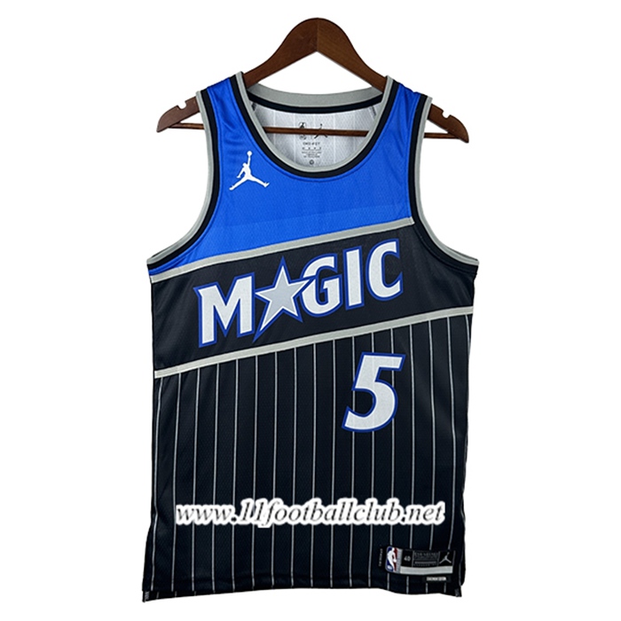Maillot Orlando Magic (BANCHERO #5) 2025/26 Noir/Bleu