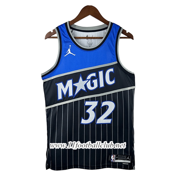 Maillot Orlando Magic (O'NEAL #32) 2025/26 Noir/Bleu