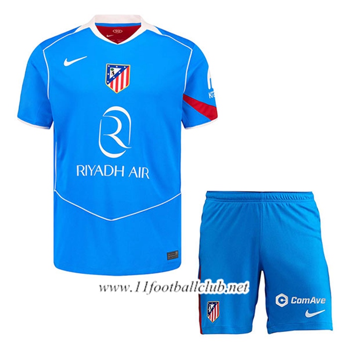 Nouveau Maillot de Foot Atletico Madrid Enfant Third 2025/2026