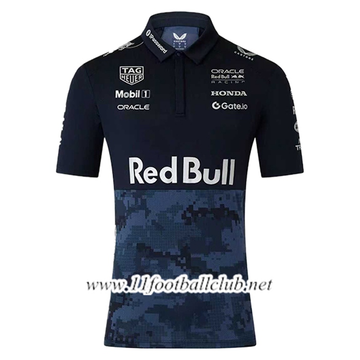 Polo F1 RedBull Racing Team Noir/Bleu 2025
