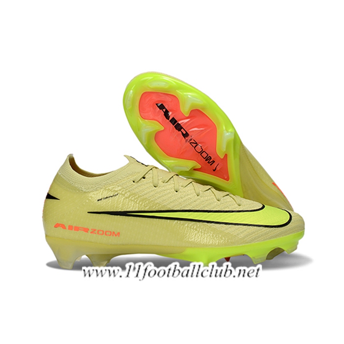 Nike Chaussures de Foot AIR Zoom Mercurial Vapor 16 Elite XXV FG Vert