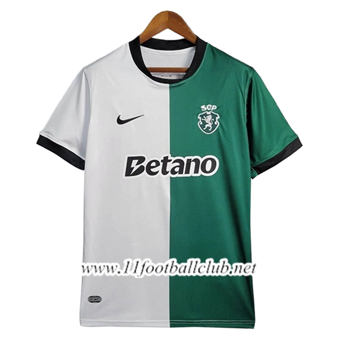 Maillot de Foot Sporting Special Edition Blanc/Vert 2025/2026