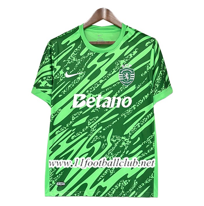 Maillot de Foot Sporting Gardien De But Vert 2025/2026