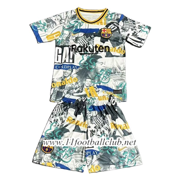 Maillot de Foot Barcelone Enfant Special Edition Vert 2025/2026