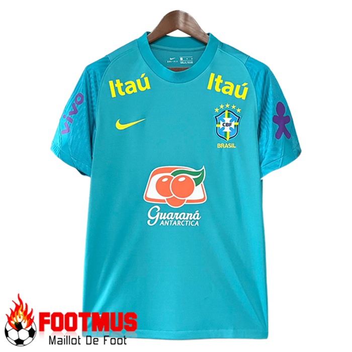 Training T-Shirts Brésil Vert/Noir 2025/2026