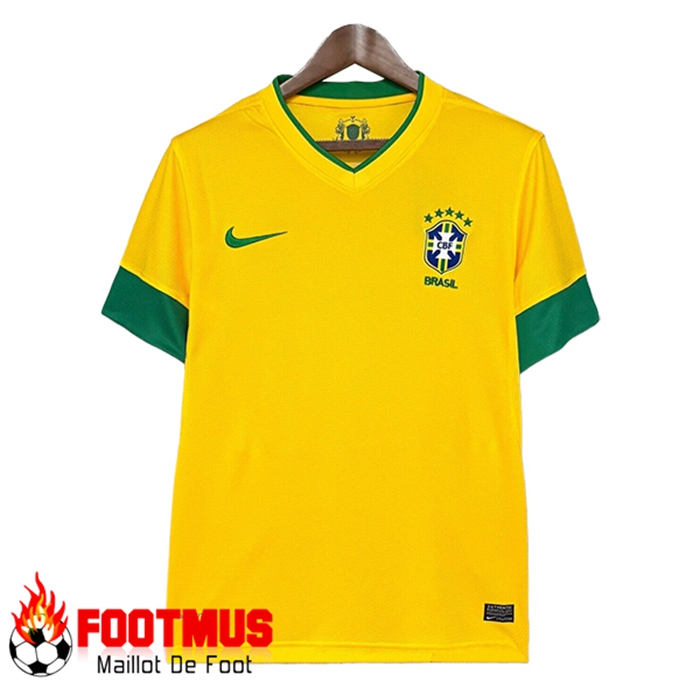 Maillot de Foot Bresil Retro Domicile 2012