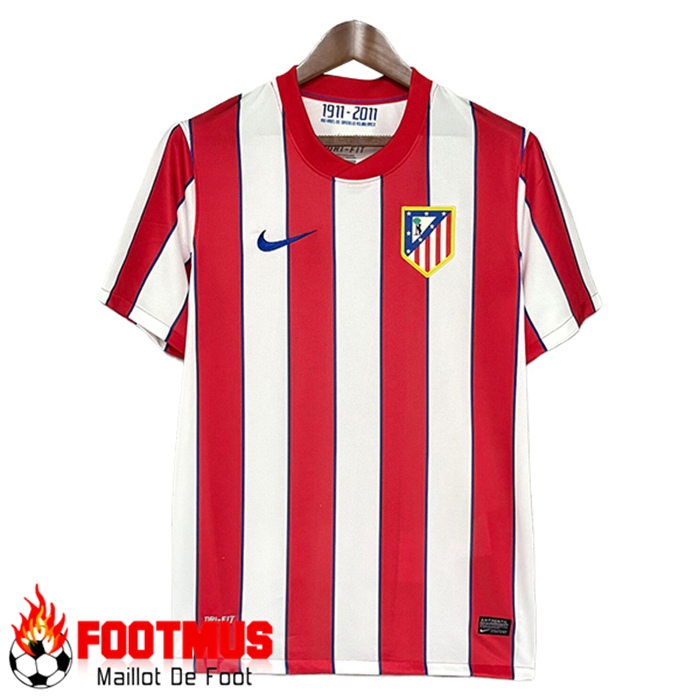 Maillot de Foot Atletico Madrid Retro Domicile 2011/2012