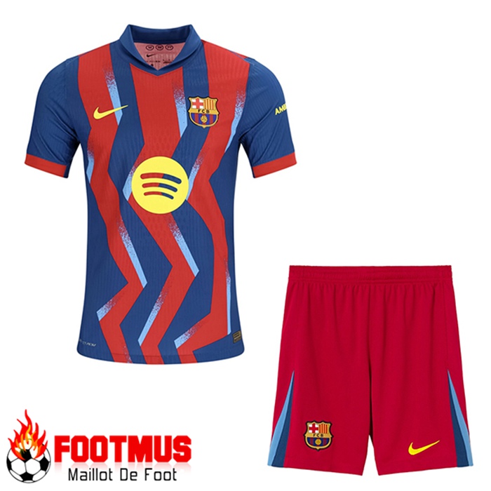 Nouveau Maillot de Foot Barcelone Enfant Fourth 2025/2026
