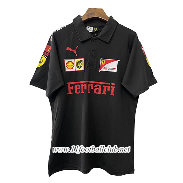 Polo F1 Scuderia Ferrari Team Noir 2025