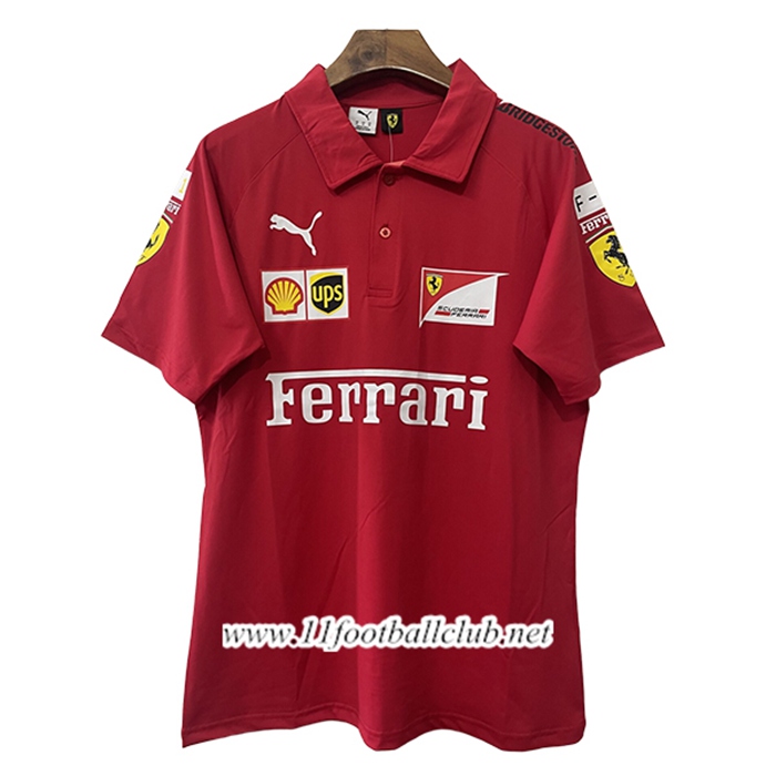Polo F1 Scuderia Ferrari Team Rouge 2025