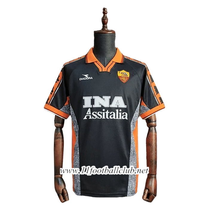 Maillot de Foot AS Rome Retro Enfant Third 1998/1999