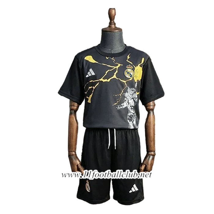 Maillot de Foot Real Madrid Enfant Special Edition Noir 2025/2026