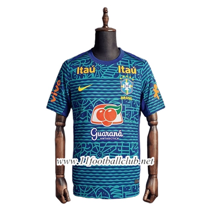 Training T-Shirt Brésil Bleu 2025/2026