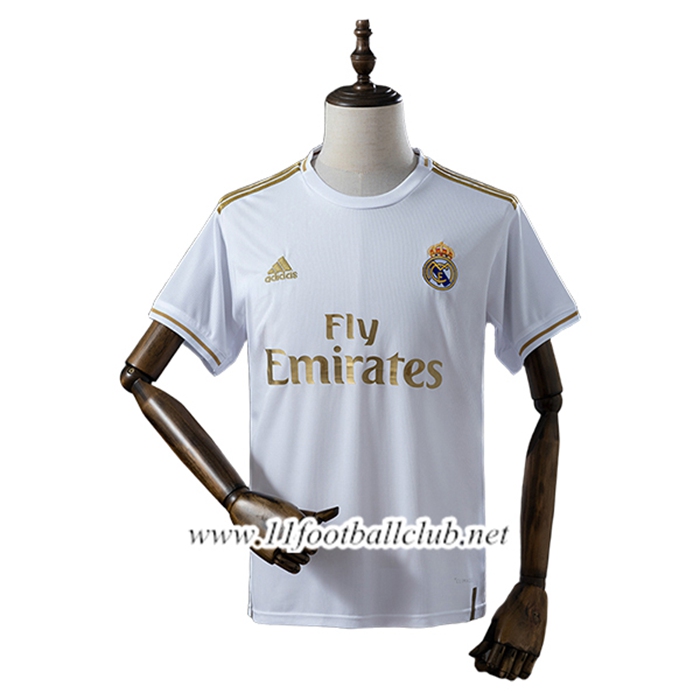 Maillot de Foot Real Madrid Retro Domicile 2019/2020