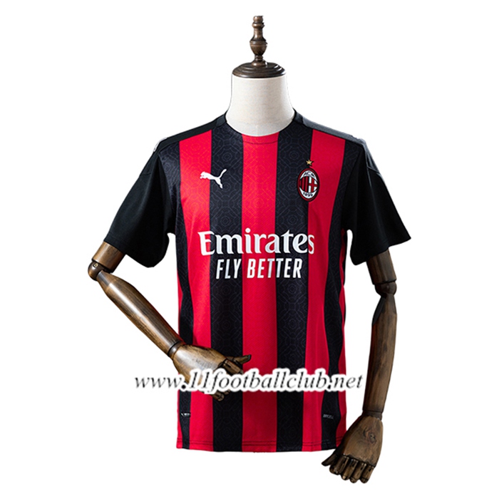 Maillot de Foot Milan AC Retro Domicile 2020/2021