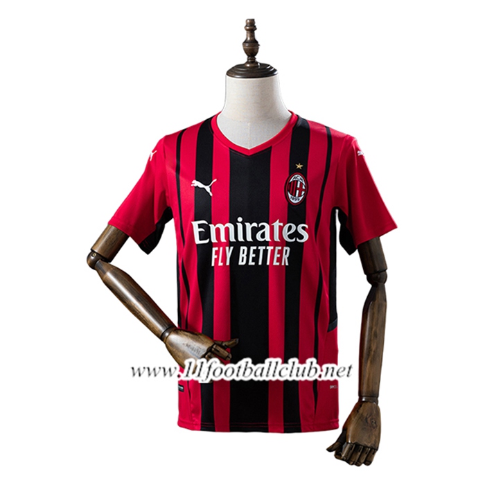 Maillot de Foot Milan AC Retro Domicile 2021/2022