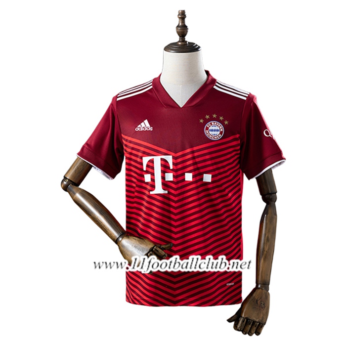 Maillot de Foot Bayern Munich Retro Domicile 2021/2022