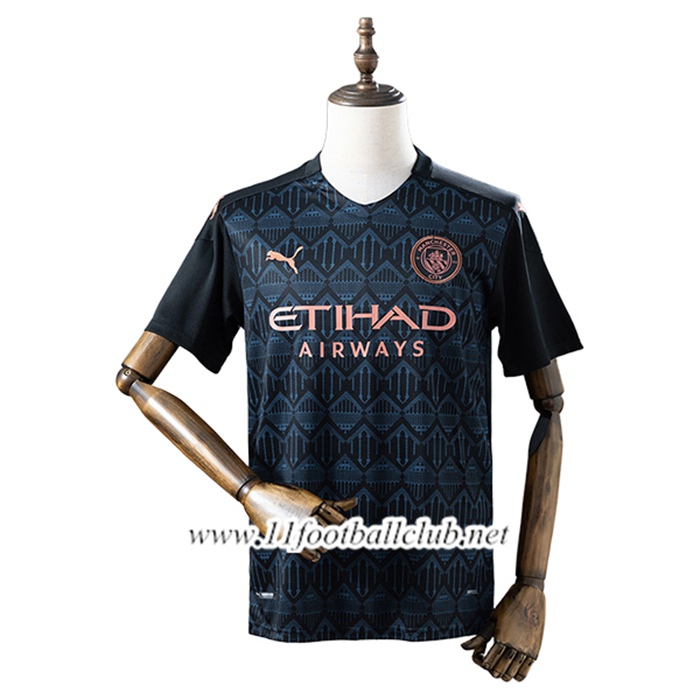Maillot de Foot Manchester City Retro Exterieur 2020/2021
