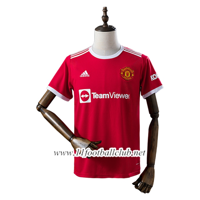 Maillot de Foot Manchester United Retro Domicile 2021/2022