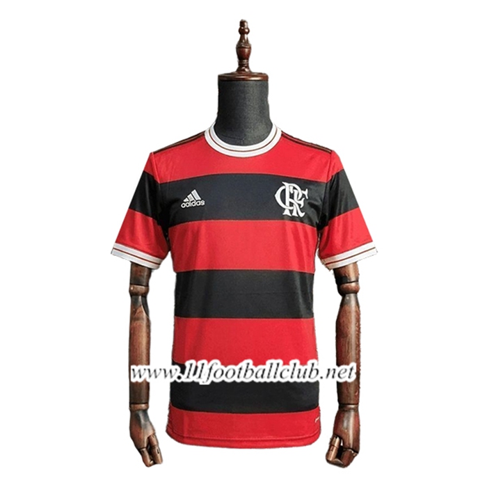 Maillot de Foot Flamengo Retro Commemorative Edition Noir/Rouge 2018