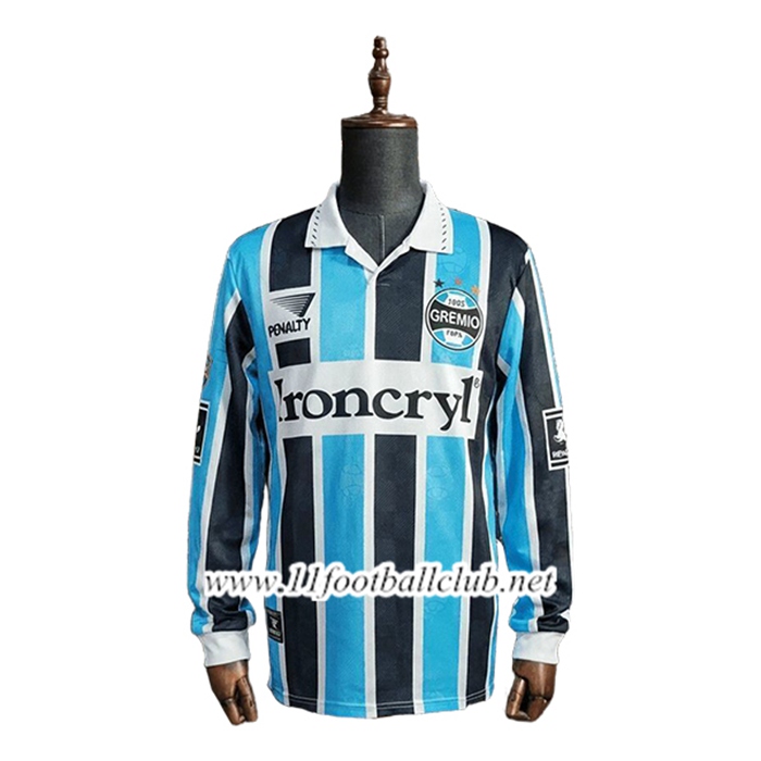 Maillot de Foot Gremio Retro Domicile Manches Longues 1997/1998