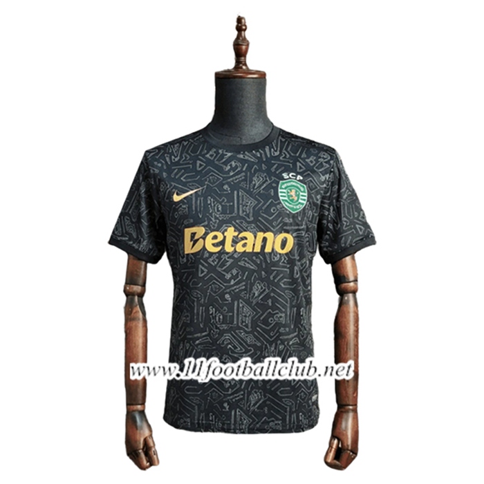 Maillot de Foot Sporting Christmas Edition Noir 2025/2026