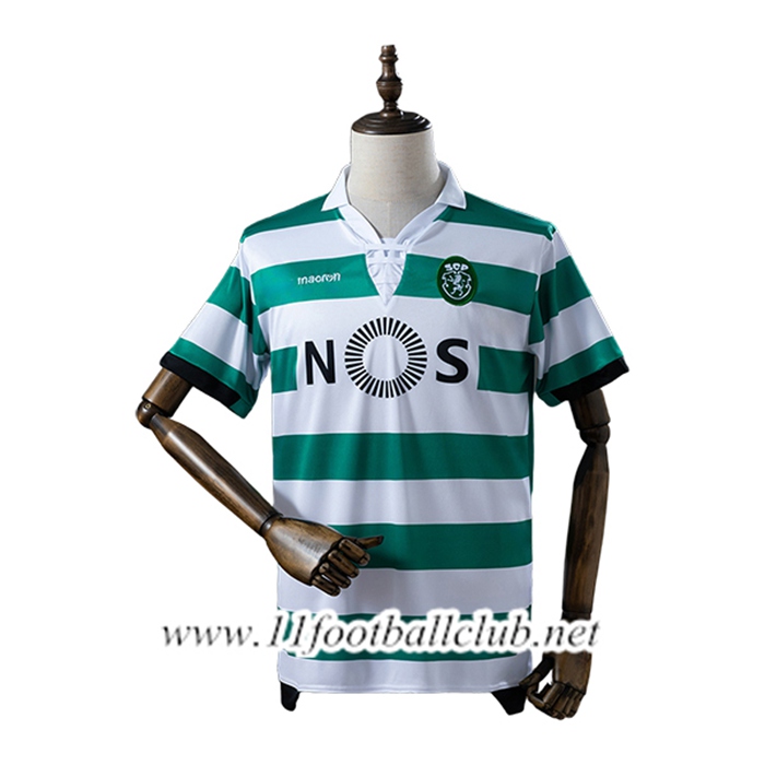 Maillot de Foot Sporting CP Retro Domicile 2018/2019