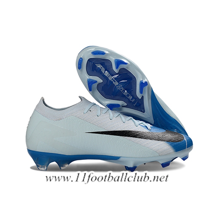 Nike Chaussures de Foot AIR Zoom Mercurial Vapor 16 Elite XXV FG Bleu/Noir -02