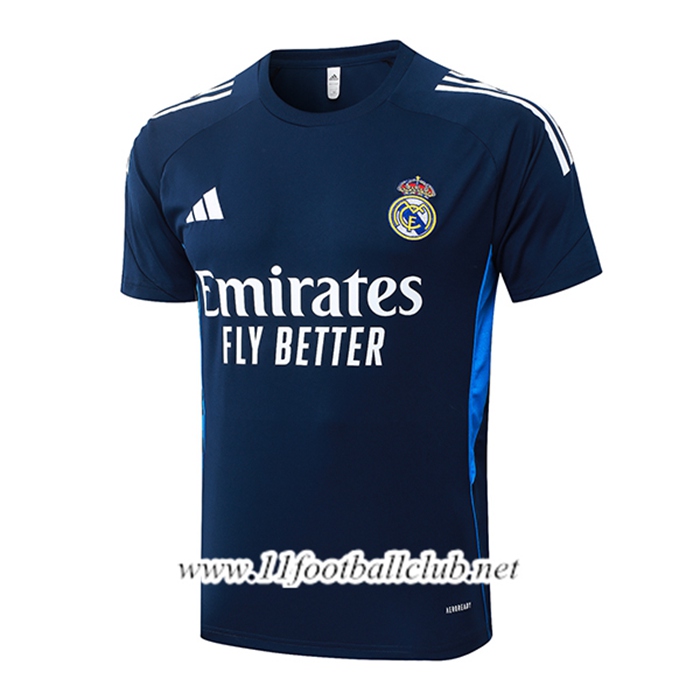 Training T-Shirt Real Madrid Bleu Royal 2025/2026
