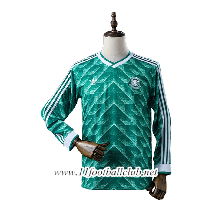Maillot de Foot Allemagne Retro Exterieur Manches Longues 1990/1991